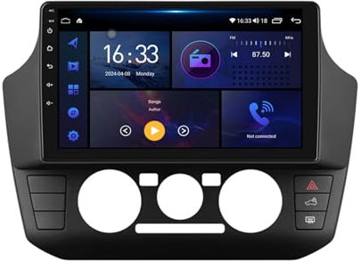 9 Pulgadas HD Reproductor Multimedia Radio Android 13 Autoradio Estéreo para VW Volkswagen UP 2017-2023 con Wireless CarPlay Control del Volante BT Cámara Trasera GPS Navigation(L3 4+32G)