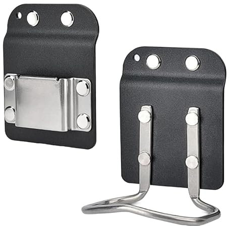 Ruaizel Hammer Holder for Belt, Hammer Loop with Drill Holster, Hammer Holder for Hammers,Hatchet or Mallet
