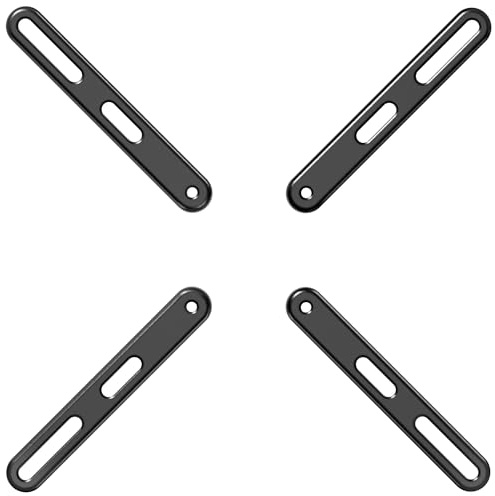 monTEK Steel VESA Mount Adapter Kit for 32-55 Screens,Max 30kg | Extends VESA 300x300/400x400,Universal Extension Bracket,Includes 52 Mounting Hardware