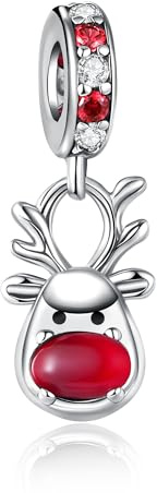 Alstiva Familie Freundschaft Liebe 925 Sterling Silber 5A Zirkonia Charm Anhänger für Armband Charm Bead Pendant für Europäische Armbänder Halsketten Schmuck Geschenk für Damen Frauen