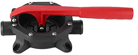 Pompe à eau de relevage eaux usées manuelle, diaphragme ABS + inox 45 L/min (720 GPH) - Sécurité en cale, poignée ergonomique, auto - amorçage pour bateau