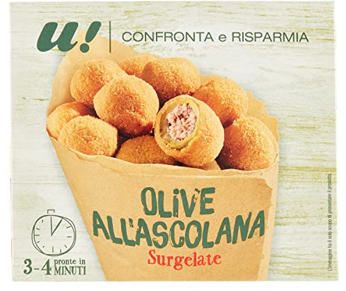 U! Confronta & Risparmia Olive all'Ascolana, 250g (Surgelato)