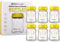 Max Strength Pro Ensemble de bouteilles de lait maternel 6pièce avec anti-fuite Couvercle, 170,1 gram 180 ml réutilisable bouteilles à goulot large, sans BPA, au congélateur et au lave-vaisselle