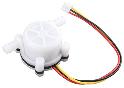 DollaTek YF-S401 0,5-5L / min Wasserdurchfluss Hall Sensor Schalter Durchflussmesser Durchflussmesser Zähler-Weiß