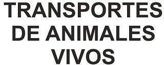 CABLEPELADO Señal Transportes De Animales Vivos PVC 21 x 30 cm Blanco