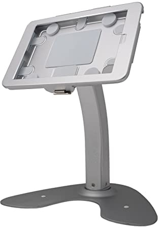 System-S Tischhalterung 360° Ständer abschließbar für iPad Mini 6 (2021) in Grau