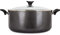 40cm Aluminum Casserole Dish with Tempered Glass Lid - Induction Compatible, Non Stick, Easy Clean, Cooking Pots - Perfect Stock Pot, Dutch Oven, Stew Pot, Oven Dishes and Pasta Pot