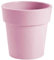 AC - Maceta con aro Desmontable - Plástico Resistente - Ideal para el Hogar, Plantas, Jardín, Decoración. - Cuidado de Plantas - Forma Redonda - Ø 25 cm - Color: Rosa