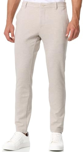 JEFF Herren JFEzra Anzughose Zeitlose Stretch-Stoffhose mit 4 Taschen | Elegante Anzughose mit Stretch und hoher Bewegungsfreiheit, Herrenhose, Stoffhose, Businesshose, Freizeithose für Männer