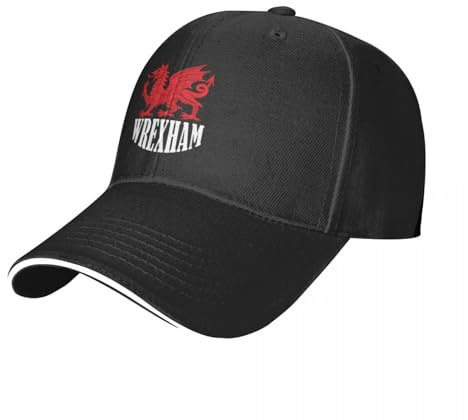 HSRFGPMW Basecap Wrexham AFC Fanliebhaber Cap Baseball Cap Snap Back Hut Damen Hüte 2022 Herren Geschenk