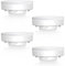 Caldarax GX53 7W LED Leuchtmittel Neutralweiß 4000K, Ersetzt 50W Halogenlampe, LED GX53 Einbaustrahler für Schranklicht, 180°, 650LM, AC 220V, Nicht Dimmbar, 4er Pack
