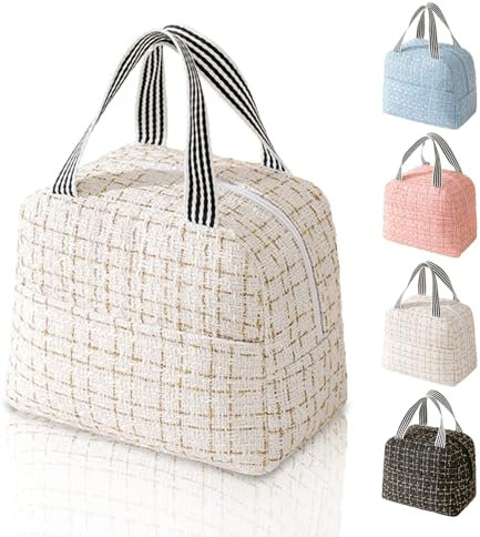 Binoster Small Cooler Bag for Women Girls Small Cooler Bag for Work School Picnic Travel Beach
