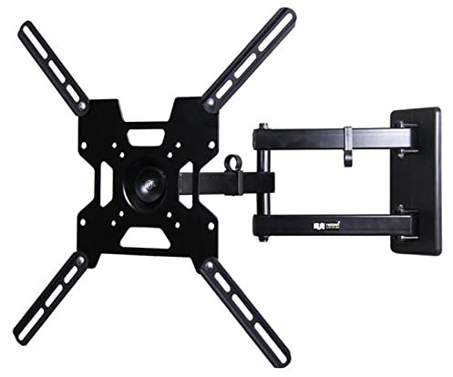 TV Mount Landscape to Portrait Rotation,Full Motion TV Wall Mount Bracket Extension Articulating Arms,Swivels,Tilts,Fits 24-42 TVs & Monitor,VESA400x400mm