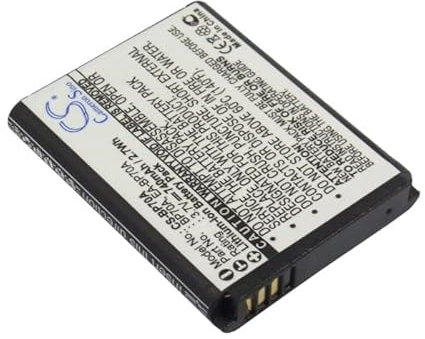 Eotdoo Batterie de remplacement pour Samsung AQ100, DV100, DV101, DV150, DV150F, DV90, EC-MV800ZBPBUS, EC-PL120ZBPBUS, EC-SL50ZZBPBUS, Numéro de pièce : BP-70A, BP-70EP, EA-BP70A, SLB-70A