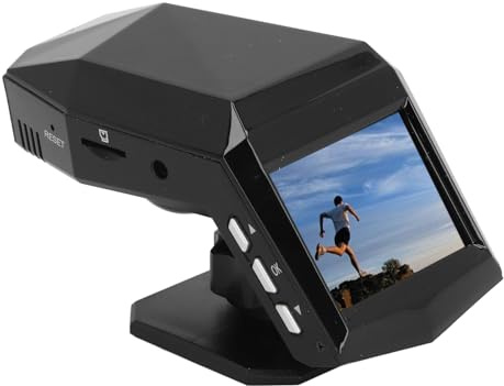 TOPINCN Vordere und Hintere Dashcam, 10 MP, HD-Nacht-Mittelkonsolen-Camcorder für Auto-DVR, Datenkabel mit Magischer Basis
