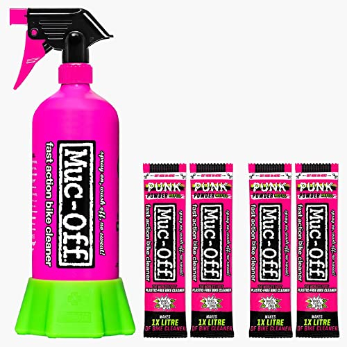 Muc Off Punk Powder & Bottle For Life Biodegradable Bike Cleaner Bundle Kit