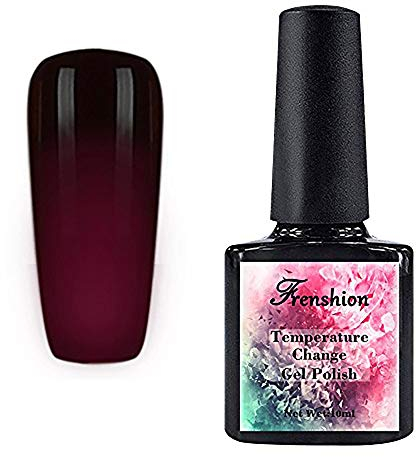 Frenshion Thermo Nagellack Auflösbarer Gel UV Nagellack UV Gel Farbwechsel 10ml 02