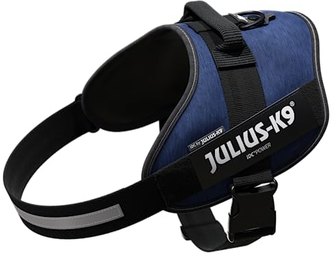 Julius-K9, IDC Powergeschirr, Größe: M / 0, Denim