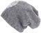 Döll Mädchen Bohomütze Strick Mütze, Grau (Light Gray Melange 8100), 51