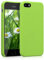 kwmobile Case Compatible with Apple iPhone SE (1.Gen 2016) / iPhone 5 / iPhone 5S Case - TPU Silicone Phone Cover with Soft Finish - Green