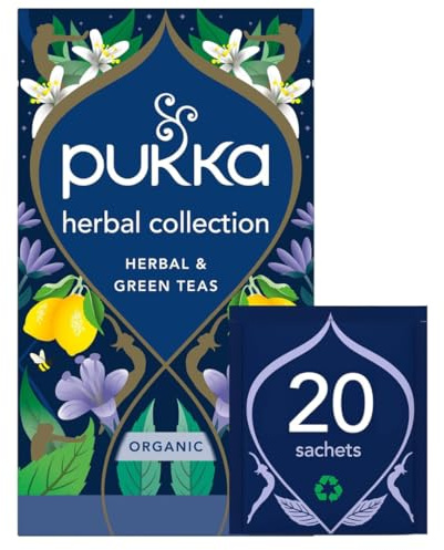 Pukka Herbal Tea Collection Pack 20 sachets, 34.4g