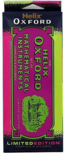 Helix Oxford Clash Maths Set - Pink
