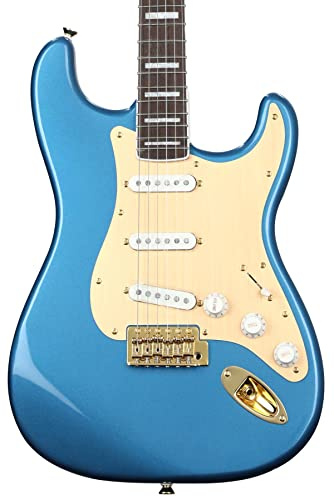 Fender Squier 40th Anniv. Stratocaster LRL - Gold Edition Lake Placid Blue