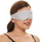 ALASKA BEAR Sleep Mask Headband Design, Blindfold Eye Mask for Women Men 100% Blackout for Meditation Workout Travel, All Sleeping Positions (Pale Grey)