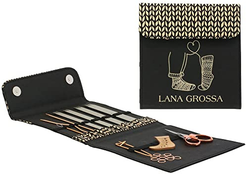 Lana Grossa Sokkennaalden Set Deluxe