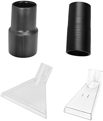 Vklopdsh 4Pcs Swivel Head Vacuum Cleaner Brush Cleaner Nozzle Suction Floor Nozzle with Adapter Swivel Head Carpet Cleaner Parts