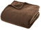 Generico Plaid Coperta Soffice Pile Caldo Letto Divano Colori Moderni Mod.PLAID MORBIDO 130X160 MARRONE