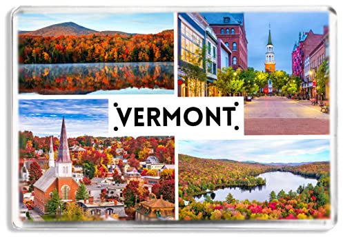 Vermont - US State - Souvenir Tourist - Fridge Magnet - Novelty Keepsake Gift