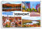 Vermont - US State - Souvenir Tourist - Fridge Magnet - Novelty Keepsake Gift