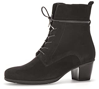 Gabor Damen Schnürstiefeletten, Frauen Stiefeletten,Wechselfußbett,Best Fitting,schnürboots,reißverschluss,Boots,Chocolate,41 EU / 7.5 UK