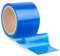GRIP Eventbasics Flatterband farbig, 50 m x 70 mm, LDPE Folienband Stärke 50 µ, Absperrband nicht klebend zum Absperren, Markieren und Dekorieren auf Partys und Events, Farbe Blau