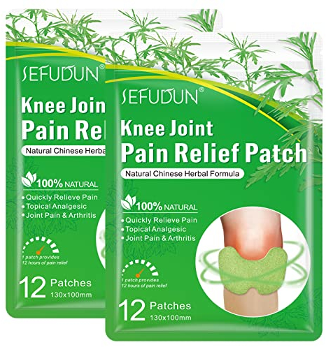 Gelenkpflaster 24PCS für effective,Natürlicher Wermutaufkleber für Hals Knie Muskeln