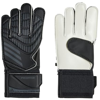adidas Unisex Kids Torwarthandschuhe Predator Training (Jugendliche), Schwarz/Schwarz/Schwarz, Größe 5