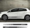 IBLUON Auto-Seitenlinien-Aufkleber, Auto-Vinylfilm, Sport-Streifen-Aufkleber, für Fiat Bravo 1 2 182 198 2007 2009, Tuning-Zubehör