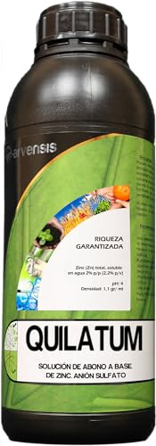 Peyca Quilatum 250cc - Arvensis. Solucion de abono a base de zinc. Apto en agricultura ecológica.