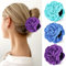 Cinaci 3 Stück Vintage Rose Blume Haarkrallen Clips mit starkem Halt Blumen Hochsteckfrisur Haarspangen Haarspangen Accessoires für Frauen Mädchen