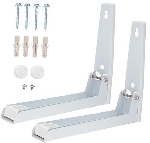 Cabilock 2piezas Soporte para Microondas Rejilla Retráctil Colgante Ahorra Fácil Montaje