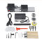 Mini Tour CNC 200 W, Machine-Outil de Travail du Bois, Mini Tour, Bricolage, Tour à Bois, fraiseuse, meulage, Polissage, Perles, perceuse, Ensemble d'outils rotatifs