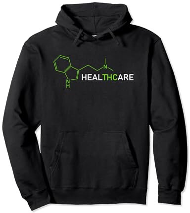 THC Healthcare Marihuana Cannabis Pullover Hoodie