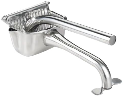 PAMINGONO Edelstahl-fruchtsaftpresse Hand-manuelle Fruchtpresse Haushalts-fruchtsaftpresse Für Zitronen Orangen Schneebirnen Grapefruits Silber