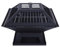 Feuerstelle Mit Grill, Quadratische Feuerstelle Aus Metall Für Den Außenbereich Mit Abdeckung Und Schürhaken, Geeignet Für Lagerfeuer Im Garten, Terrasse, Picknick Im Freien, Grillen