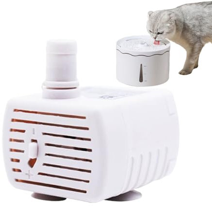 Pumpe Für Katzenbrunnen - Leise Trinkbrunnen Pumpe Für Katzen | Tragbarer Tauchmotor Mit Licht, Vielseitiges Haustierzubehör Für Hydroponikanlagen