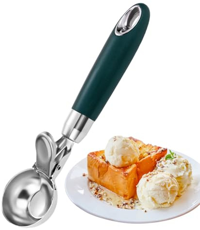 Teigportionierer Für Kekse - Esslöffel Portionierer | Starker Edelstahl Schöpfer Kugelformer Zum Portionieren Formen Von Fruchtkugeln Mousse