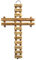 Christliche Geschenkideen °° Holzkreuz Vater unser