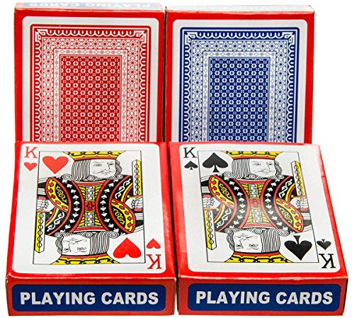 Diverse 12 x Karten Kartenspiel 54 Blatt Mau Mau Doppelkopf Schafkopf Schwimmen Poker Pokerkarten Spielkarten