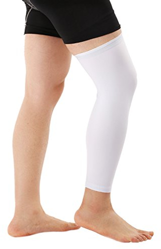 RUIXIB 1 Paar Sport Knieschoner Kompression Rutschfrei Kniebandage Knieschutz Damen Herren Knieorthese Knie Leg Sleeve für Basketball Volleyball Handball und Fußball